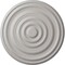 Ekena Millwork Carton Ceiling Medallion (For Canopies up to 3 3/4"), 17 3/4"OD x 1 3/8"P, Ultra Pure White CM18CAUWF - alternate 1